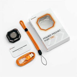 Kospet TANK T4C Smart Watch - Round Case Shape - Black Body Color - Stainless Steel, Zinc Alloy Case Material - Silicone B