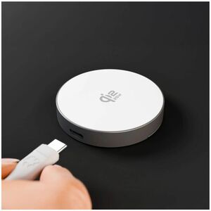 dbramante1928 ApS RE-CHARGE Induction Charger - Aluminium - For Qi2-enabled Device, MagSafe-enabled Device - Input connect