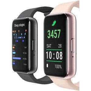 Samsung Galaxy Fit3 SM-R390 Smart Watch - 40 mm Case Height - Grey Body Color - Aluminium Body Material - Accelerometer, B