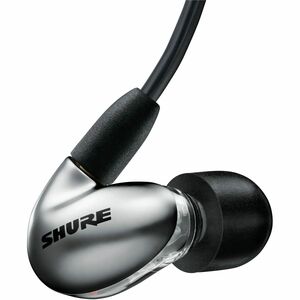Shure SE846 Gen 2 有线 挂耳式 双声道 立体声 耳机 - 石墨色 - 入耳式 - 9 欧姆 - 15 Hz 到 20 kHz - 1.63 m 线缆 - 镀金 连接器 - 迷你手机（3.5毫米）, MMCX