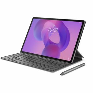Lenovo Tastatur/Cover (Folie) Tablet - Luna Gray - Polyurethan Außenmaterial - 17,7 mm Höhe x 280,4 mm Breite x 206 mm Tiefe