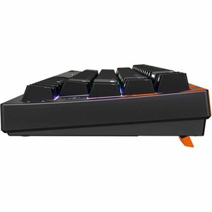 CHERRY K5 Pro TMR G8E-24200 Gaming Keyboard - Compact - Cable Connectivity - USB Type A Interface - RGB LED - French - Bla
