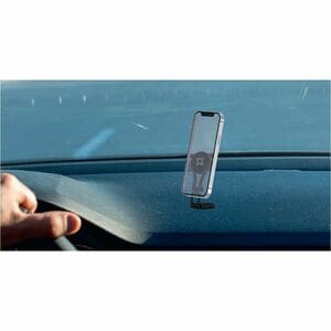 MOBILIS U.FIX Smartphone, Computer, Universal, Car, Office SmartPhone Holder - Horizontal/Vertical - Metal - 1 Unit - Blac