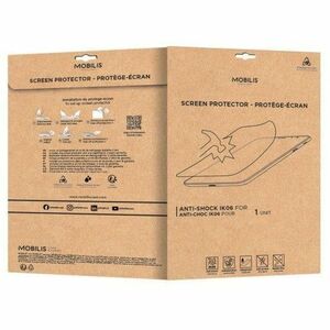 MOBILIS 5H Screen Protector for Microsoft Surface Pro 12 - Transparent - 1 Unit - For LCD Tablet - Shatter Proof, Shock Pr
