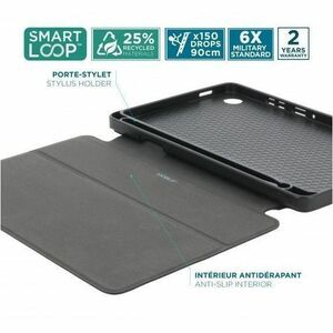 MOBILIS ELEMENT Carrying Case (Flap) for 22.1 cm (8.7") Samsung Galaxy Tab A11 Tablet - Black - Shock Resistant, Drop Resi