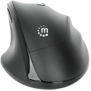 Ergonomic Wireless Mouse, Right Handed, Adjustable 800/1200/1600dpi, 2.4Ghz (up to 10m), Six Button with Scroll Wheel, Com