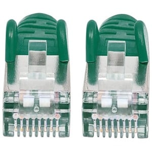 Network Patch Cable, Cat6, 2m, Green, Copper, S/FTP, LSOH / LSZH, PVC, RJ45, Gold Plated Contacts, Snagless, Booted, Lifet