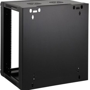 Network Cabinet, Wall Mount (Standard), 15U, 600mm Deep, Black, Assembled, Max 60kg, Metal & Glass Door, Back Panel, Remov
