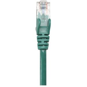 Network Patch Cable, Cat6A, 0.25m, Green, Copper, S/FTP, LSOH / LSZH, PVC, RJ45, Gold Plated Contacts, Snagless, Booted, L