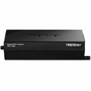 Injecteur PoE++ TRENDnet TPE-116GI - Conforme aux normes TAA - 1 x Gigabit Ethernet Port(s) d'entrée - 60 W