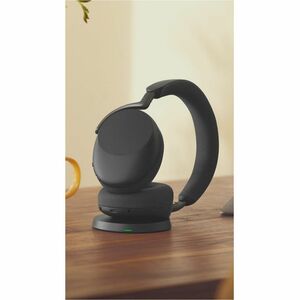 Jabra Evolve3 85 有线/无线 头戴式, 挂耳式 立体声 耳机 - 黑 - Microsoft Teams认证 - 双声道 - 上耳式 - 3000 cm - 蓝牙 - 35 欧姆 - 20 Hz 到 20 kHz - 120 c