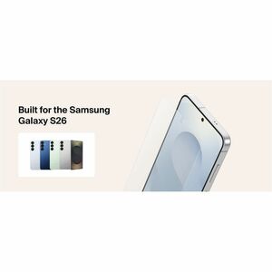 Belkin ScreenForce Titan EcoGuard 7H Plastic, Glass Screen Protector for Samsung Galaxy S26 - For AMOLED Smartphone - Blue