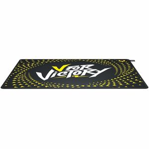 XTRFY GP5 Large Gaming Mouse Pad - Vitality - 400 mm x 460 mm x 4 mm Dimension - Black - Rubber - Anti-slip - Mouse