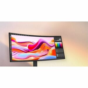 LG Ultrawide 34U620B-B 34" Class UW-QHD Curved Screen LCD Monitor - 21:9 - 86.4 cm (34") Viewable - Vertical Alignment (VA
