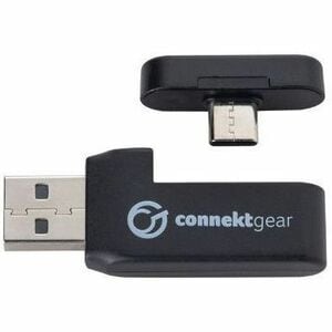 ConnektGear HP534 Wired/Wireless On-ear, Over-the-head Stereo Headset - Black - Binaural - Circumaural - Bluetooth - 32 Oh