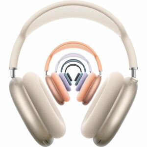 Apple AirPods Max 2 无线 挂耳式, 头戴式 立体声 耳机 - 蓝 - Siri - 双声道 - 头戴护耳式 - 蓝牙