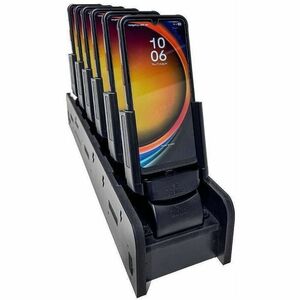 Strike 6-Port Multi-Charging Dock for Samsung Galaxy XCover7 Pro - Wired - Smartphone - 6 Slot - Charging Capability - USB
