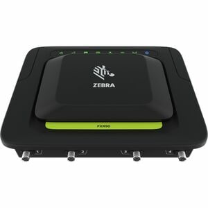 Zebra FXR90 RFID Reader - TAA Compliant - 30.48 m Read Distance - 865 MHz to 868 MHz - UHF - Wireless LAN - Wall Mountable