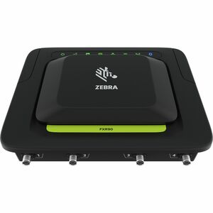 Zebra FXR90 RFID-Reader - TAA-konform - 30,48 m Lesedistanz - 865 MHz bis 868 MHz - UHF - Wireless LAN - Wandmontierbar