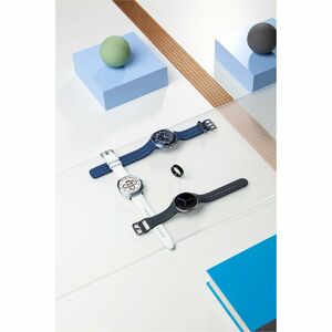 Samsung Galaxy Watch8 Classic SM-L505F Smart Watch - Rounded Square Case Shape - White Body Color - Stainless Steel Body M