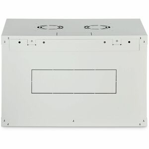 Digitus Dynamic-N 7U Wandmontierbar Geschlossener Schrank Rackschrank für Networking, Server - Hellgrau - Stahl, Glas, Ble