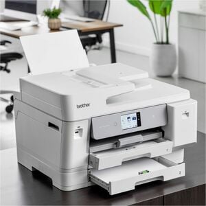 Brother MFC-J6975DW Wired & Wireless - Tintenstrahl-Multifunktionsdrucker - Farbe - Grau - Kopierer/Fax/Drucker/Scanner - 