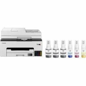Canon MAXIFY GX2051 Wired & Wireless MegaTank Inkjet Multifunction Printer - Colour - Copier/Fax/Printer/Scanner - 600 x 1