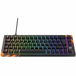CHERRY K5 Pro TMR G8E-24200 Gaming Keyboard - Compact - Cable Connectivity - USB Type A Interface - RGB LED - German - Bla