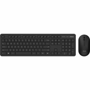 Asus CW100 Keyboard & Mouse - Nordic - USB Wireless RF 2.40 GHz Keyboard - USB Wireless RF Mouse - Optical - 1600 dpi - Sc