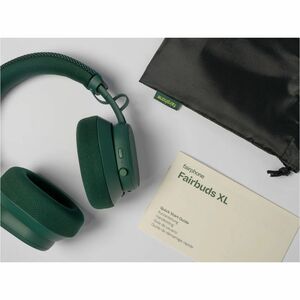 Fairphone Fairbuds XL Wired/Wireless Over-the-head, Over-the-ear Stereo Headset - Forest Green - Siri, Google Assistant, A
