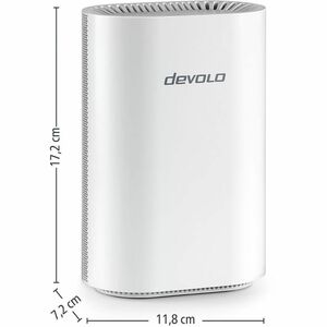 devolo Wi-Fi 7 IEEE 802.11 a/b/g/n/ac/ax/be Ethernet Wireless Router - Dual Band - 2.40 GHz ISM Band - 6 GHz UNII Band - 8