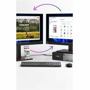 Lenovo ThinkCentre neo 50s Gen 6 13DM000KHX Desktop Computer - Intel Core Ultra 3 Series 2 205 - 8 GB - 256 GB PCI Express