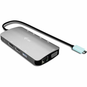 Docking station i-tec 10 Porta(e) USB Type-C per Monitor, Computer portatile, Tablet PC, Workstation - Compatibilita caric