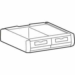 Ergotron Schublade - TAA-konform - Mittel - 907,2 g Belastbarkeit - 2 - Schubladentrennwand, Tastensperre, Herausnehmbar