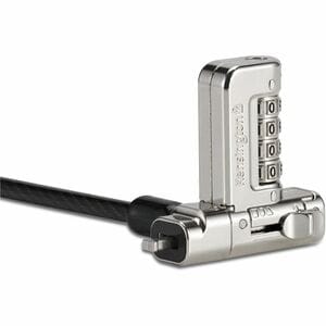 Kensington Universal Cable Lock For Notebook - 1.83 m Cable - Resettable - 4-digit - Combination Lock - Carbon Steel, Plas