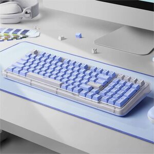 Logitech K98M Plus 键盘 - 袖珍的 - 有线/无线 连接 - A 型 USB 接口 - 英文（美国） - QWERTY 布局 - 机械 按键开关 - Bluetooth/RF - 10 m - 2.40 GHz - 97 K