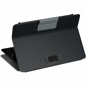 Targus Safe Fit THZ998NO Tastatur/Cover für 24,1 cm (9,5 Zoll) bis 27,9 cm (11 Zoll) Apple Tablet - Schwarz - Polycarbonat