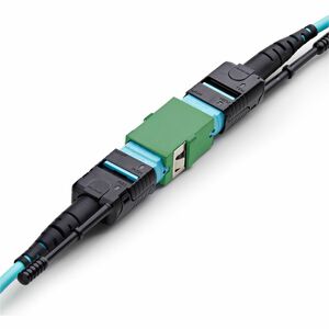 StarTech.com Network Adapter - 1 - TAA Compliant - 1 x MTP/MPO Network - Female - 1 x MTP/MPO Network - Female - Green