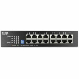 ZYXEL GS1100 GS1100-16S 16 Ports Ethernet Switch - Gigabit Ethernet - 10Base-T, 100Base-TX, 1000Base-T - 2 Layer Supported