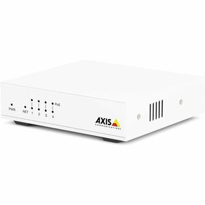 AXIS D8004 4 Ports Ethernet Switch - Fast Ethernet - 10/100Base-TX - 2 Layer Supported - 62.50 W Power Consumption - 60 W 