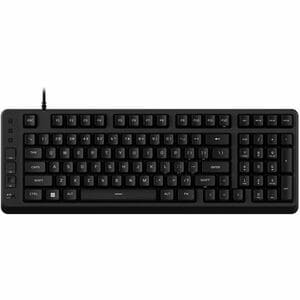 HyperX Eve 1800 Gaming Keyboard - Compact - Cable Connectivity - USB Type A Interface - RGB LED - English (US) - Black - M