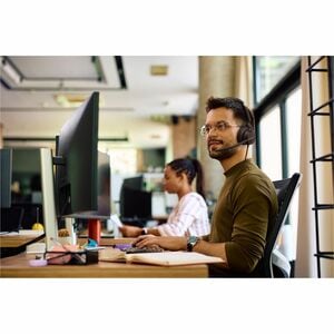 Yealink UH46 Wired Over-the-head, On-ear Stereo Headset - Microsoft Teams Certification - Binaural - Supra-aural - 20 Hz t