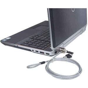 Laptop Lock (Kensington) with two keys, Compatible with Kensington standard style locks, 1.5m cable, Anti theft, Strong st