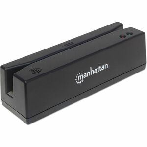 USB-A Magnetic Strip Card Reader, Triple Track Reader, Keyboard Wedge Decoder, Cable 1.5m, Black, Three Year Warranty - Tr