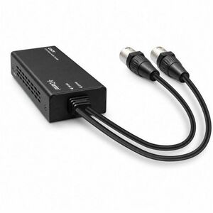 LINDY Audio-Decoder - Schwarz - Funktionen: Audio-Decoder - Netzwerk (RJ-45) - USB - Monitor, Audioverstärker, Mixer
