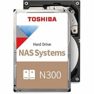 Toshiba N300 18 TB Hard Drive - 3.5" Internal - SATA (SATA/600) - Conventional Magnetic Recording (CMR) Method - NAS Devic