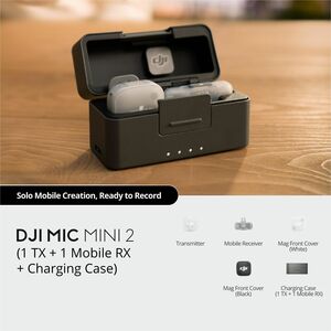 DJI Wireless Microphone System - 400 m Operating Range