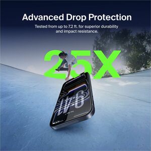 Belkin ScreenForce UltraGlass 2 9H Glass Screen Protector for Apple iPhone 17 Pro Max - Clear - For OLED iPhone 17 Pro Max