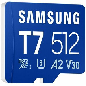 ""Carte microSDXC Samsung MB-MB512T - 512 Go - Classe 10/UHS-I (U3) - V30 - 170 Mo/s en Lecture""
