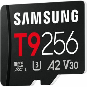 ""Carte microSDXC Samsung MB-MH256T - 256 Go - Classe 10/UHS-I (U3) - V30 - 200 Mo/s en Lecture - 130 Mo/sSpaceen Écriture""